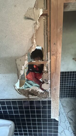 長崎県諫早市 ユニットバス入替に伴う解体工事